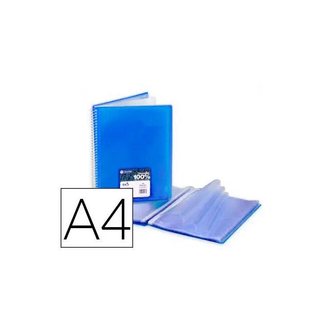 CARPETA CARCHIVO ARCHIVEX STAR ESCAPARATE CON ESPIRAL 40 FUNDAS DIN...