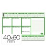 PLANNING SOBREMESA SEMANAL LIDERPAPEL 40X60 CM 80 GR 60 HOJAS 2020-...