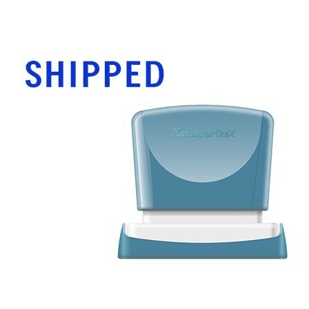SELLO X-STAMPER QUIX PERSONALIZABLE COLOR AZUL MEDIDAS 13X49 MM Q-13