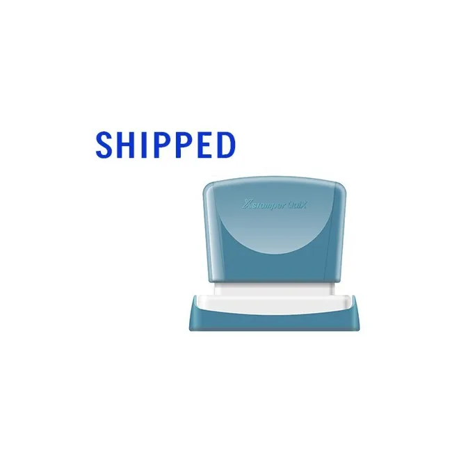 SELLO X-STAMPER QUIX PERSONALIZABLE COLOR AZUL MEDIDAS 13X49 MM Q-13