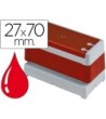 SELLO AUTOMATICO BROTHER 27 MM X 70 MM ROJO