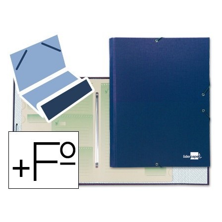 CARPETA CLASIFICADORA LIDERPAPEL 12 DEPARTAMENTOS FOLIO PROLONGADO ...
