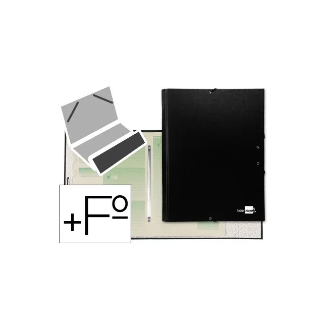 CARPETA CLASIFICADORA LIDERPAPEL 12 DEPARTAMENTOS FOLIO PROLONGADO ...