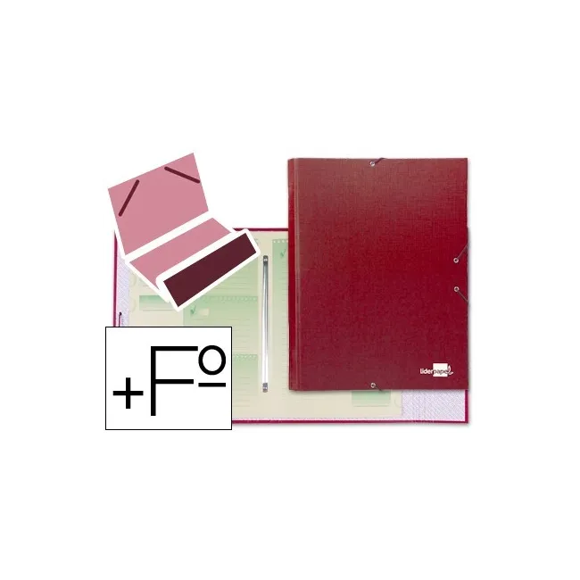 CARPETA CLASIFICADORA LIDERPAPEL 12 DEPARTAMENTOS FOLIO PROLONGADO ...