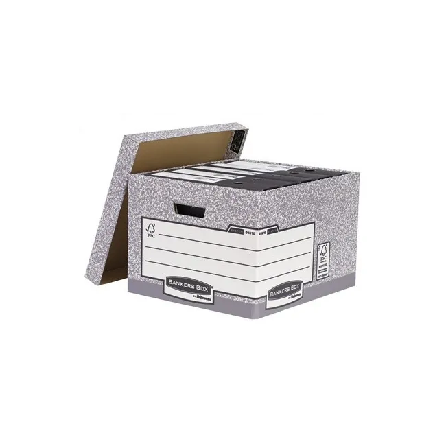 CAJON FELLOWES CARTON RECICLADO PARA ALMACENAMIENTO DE ARCHIVO CAPA...