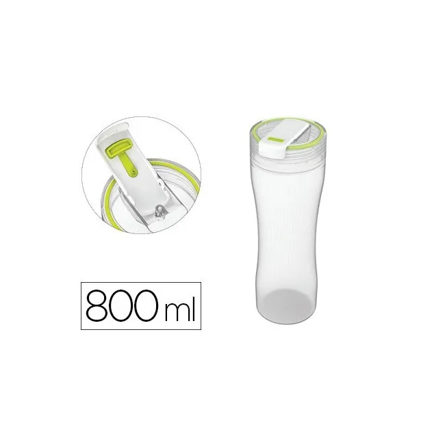 VASO BEBIDAS OFFISYS CAPACIDAD 0,8 L DOBLE APERTURA LIMPIEZA FACIL ...
