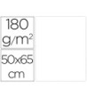 CARTULINA LIDERPAPEL 50X65 CM 180G/M2 BLANCO PAQUETE DE 25