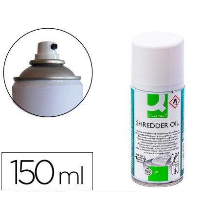ACEITE LUBRICANTE Q-CONNECT EN SPRAY PARA DESTRUCTORA DE DOCUMENTOS...