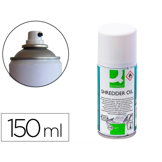 ACEITE LUBRICANTE Q-CONNECT EN SPRAY PARA DESTRUCTORA DE DOCUMENTOS...
