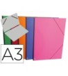 CARPETA PLANOS CLAIREFONTAINE DIN A3 CON GOMAS CARTON GOFRADO COLOR...