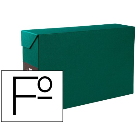 CAJA TRANSFERENCIA FOLIO VERDE LIDERPAPEL