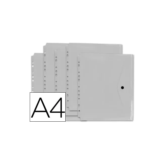 CARPETA LIDERPAPEL DOSSIER BROCHE 36664 POLIPROPILENO DIN A4 PACK D...