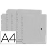CARPETA LIDERPAPEL DOSSIER BROCHE 36664 POLIPROPILENO DIN A4 PACK D...