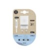 CARGADOR TECH ONE TECH 2.4 DOBLE USB + CABLE BRAIDED NYLON MICRO US...