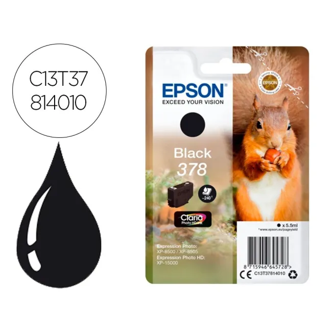INK-JET EPSON 378 EXPRESSION HOME XP-8605 / 8606 / XP-15000 / XP-85...