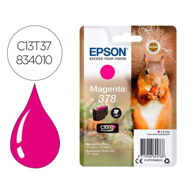 INK-JET EPSON 378 EXPRESSION HOME XP-8605 / 8606 / XP-15000 / XP-85...