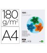 CARTULINA LIDERPAPEL A4 180G/M2 BLANCO PAQUETE DE 100
