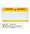 SOBRE AUTOADHESIVO Q-CONNECT PORTADOCUMENTOS MULTILINGUE 165X122 MM...