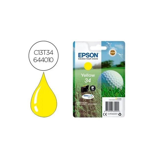 INK-JET EPSON 34 WORKFORCE PRO WF-3720 / WF-3720DWF / WF-3725DWF AM...