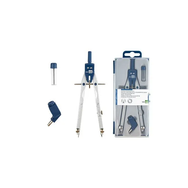 COMPAS LIDERPAPEL MICROMETRICO CON ADAPTADOR