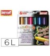 TEMPERA SOLIDA EN BARRA INSTANT POCKET ESCOLAR CAJA DE 6 COLORES ME...