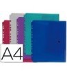 CARPETA LIDERPAPEL DOSSIER BROCHE 36669 POLIPROPILENO DIN A4 PACK D...