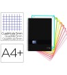 CUADERNO ESPIRAL OXFORD EBOOK 8 TAPA PLASTICO DIN A4+ 160 H CUADRIC...