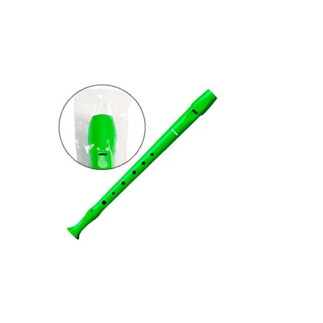 FLAUTA HOHNER 9508 COLOR VERDE FUNDA VERDE Y TRANSPARENTE