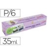 PINTURA LACA CRISTAL LA PAJARITA -SET DE 6 COLORES SURTIDOS +PINCEL