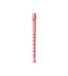 FLAUTA HOHNER 9508 COLOR CORAL FUNDA VERDE Y TRANSPARENTE