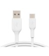 CABLE BELKIN CAB001BT1MWH USB-C A USB-A BOOS CHARGE LONGITUD 1 M CO...