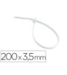 BRIDA 3M PARA INTERIOR BLANCA 200X3,5 MM BOLSA DE 100 UNIDADES
