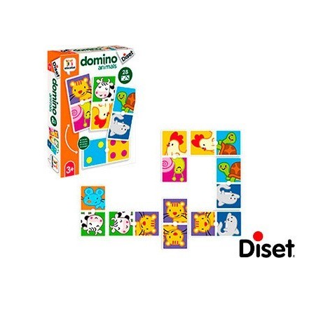 JUEGO DISET EDUCATIVO DOMINO ANIMALS