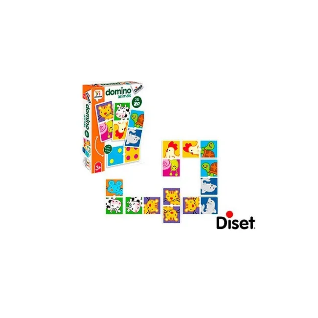 JUEGO DISET EDUCATIVO DOMINO ANIMALS