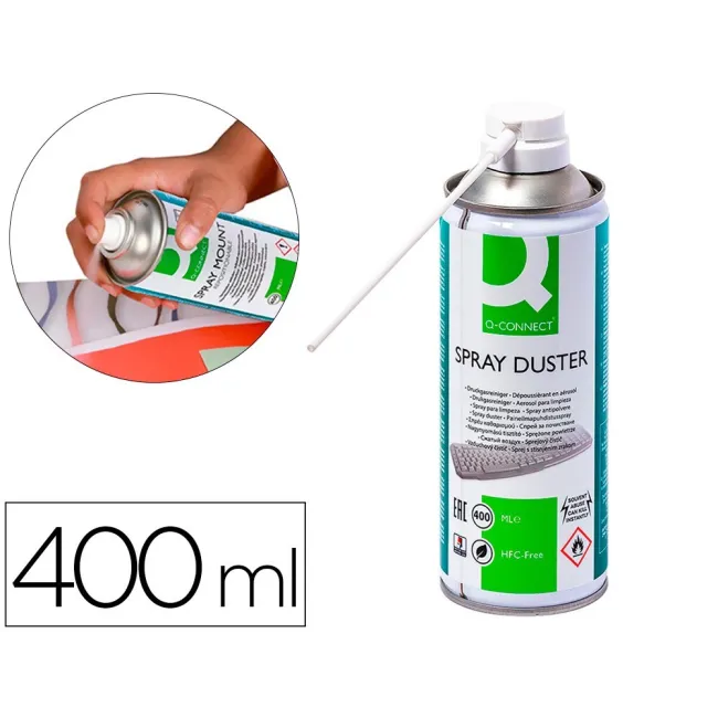 AIRE A PRESION Q-CONNECT PARA LIMPIEZA GENERAL 400 ML