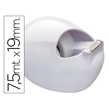 PORTARROLLO SOBREMESA SCOTCH COLOR BLANCO C-36 KARIM DE 7,5 MT X 19...
