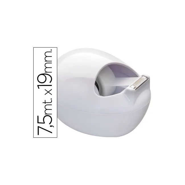 PORTARROLLO SOBREMESA SCOTCH COLOR BLANCO C-36 KARIM DE 7,5 MT X 19...
