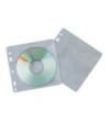 SOBRE PARA 2 CD Q-CONNECT POLIPROPILENO CON SOLAPA MULTITALADRO Y F...