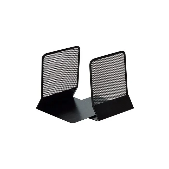 APOYALIBROS METALICO Q-CONNECT KF15098 NEGRO -JUEGO -135X152X165 MM
