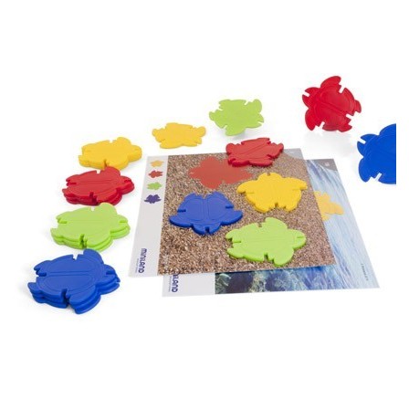 JUEGO MINILAND TORTUGAS 20 PIEZAS + 18 ACTIVIDADES