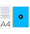 CUADERNO ESPIRAL LIDERPAPEL A4 MICRO ANTARTIK TAPA FORRADA 120H 100...
