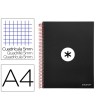 CUADERNO ESPIRAL LIDERPAPEL A4 MICRO ANTARTIK TAPA FORRADA 120H 100...