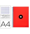 CUADERNO ESPIRAL LIDERPAPEL A4 MICRO ANTARTIK TAPA FORRADA 120H 100...