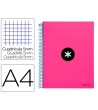 CUADERNO ESPIRAL LIDERPAPEL A4 MICRO ANTARTIK TAPA FORRADA 120H 100...