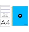 CUADERNO ESPIRAL LIDERPAPEL A4 MICRO ANTARTIK TAPA FORRADA 120H 100...