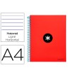 CUADERNO ESPIRAL LIDERPAPEL A4 MICRO ANTARTIK TAPA FORRADA 120H 100...