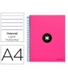 CUADERNO ESPIRAL LIDERPAPEL A4 MICRO ANTARTIK TAPA FORRADA 120H 100...