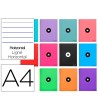 CUADERNO ESPIRAL LIDERPAPEL A4 MICRO ANTARTIK TAPA FORRADA 120H 100...