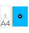 CUADERNO ESPIRAL LIDERPAPEL A4 MICRO ANTARTIK TAPA FORRADA 120H 100...