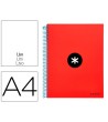 CUADERNO ESPIRAL LIDERPAPEL A4 MICRO ANTARTIK TAPA FORRADA 120H 100...